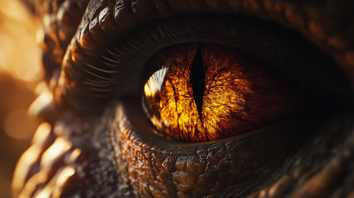 Realistic dinosaur in ultra-high definition with vibrant colors, cinematic lighting, and smooth motion.