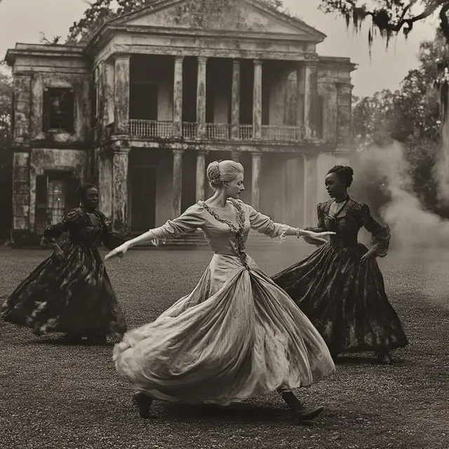 18th century black and white photographs of Louisiana.