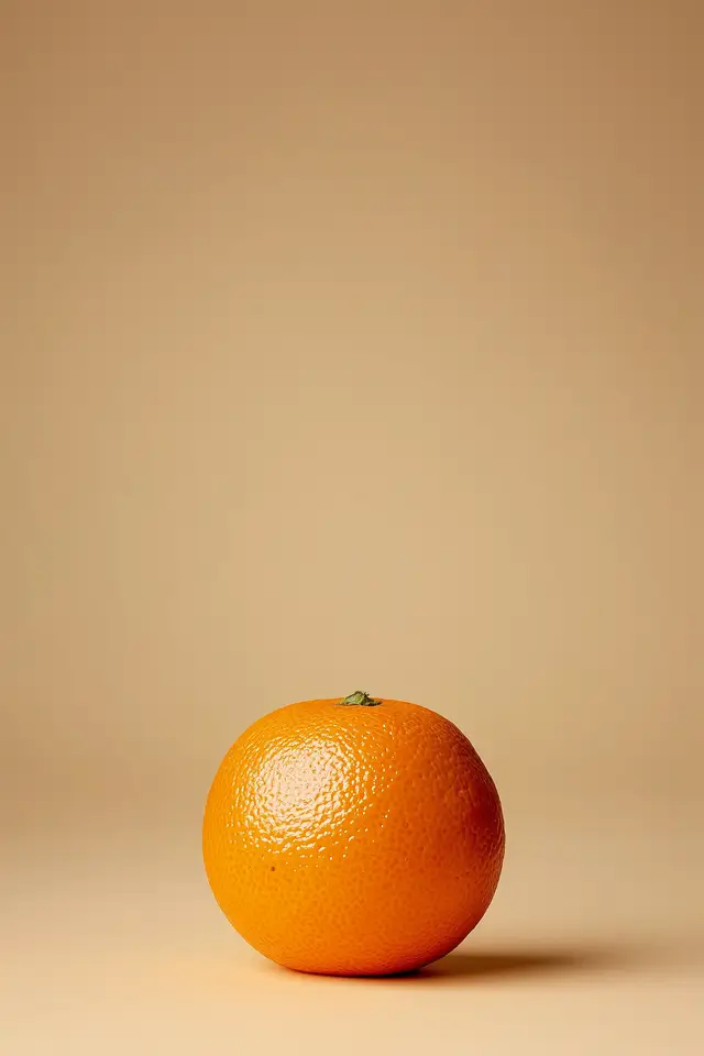 Simple and clean orange background.