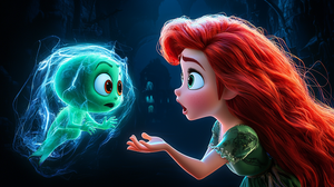 Ariel Meets Casper in a Haunted Futuristic Castle