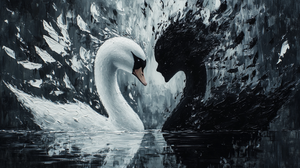 Duality and Transformation in Black Swan Tribute