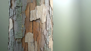 Highly Detailed 3D Render of Natural Tree Bark Texture