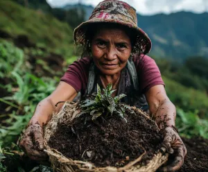 A Woman's Dedication to Gardening