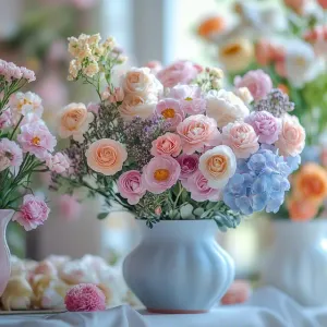 Beautiful Pastel Flowers