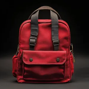 Bold Red Backpack