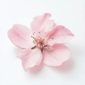 Delicate Pink Flower Without Stem