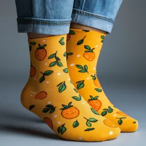 Socks with a Orange Theme