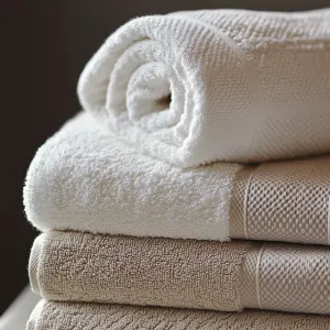 Stack of White Towels